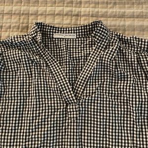Goodnight macaroon brand: cotton checkered top size: xl